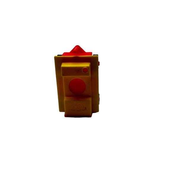 Vintage Set of 3 Fisher Price Little People Airport Jet Fuel Tanker Baggage Yell - Picture 9 of 16